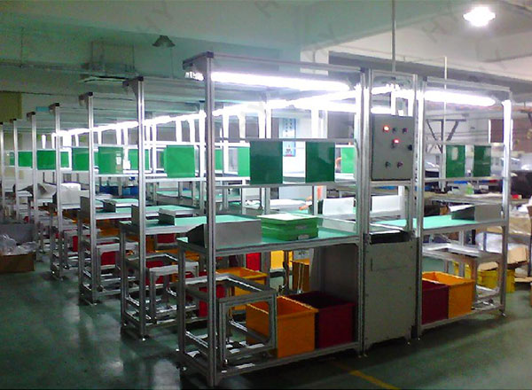 車(chē)間流水線操作臺(tái)